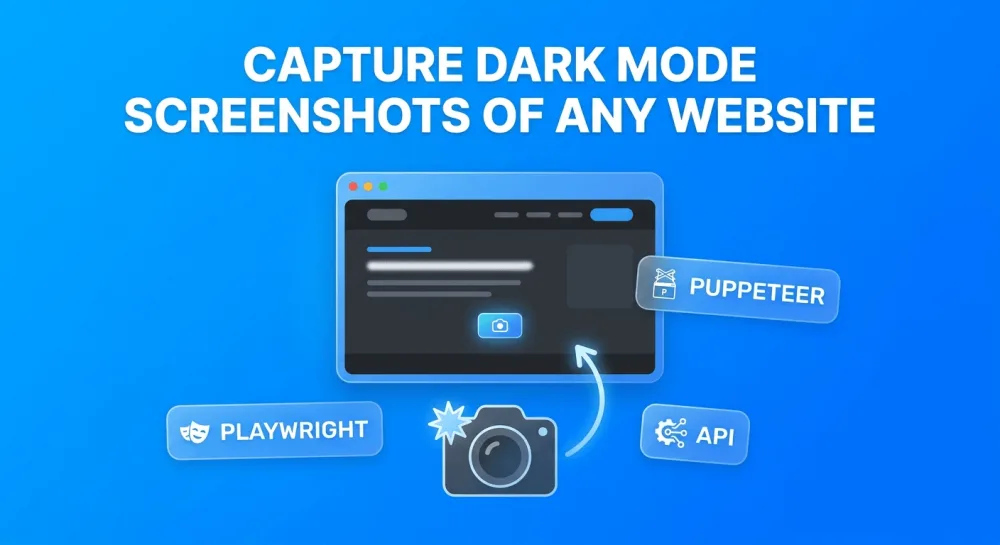 Debug Dark Mode Rendering in Playwright and Puppeteer