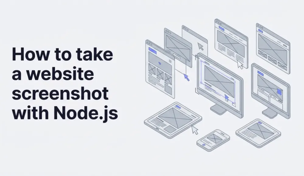 How to take a website screenshot with Node.js