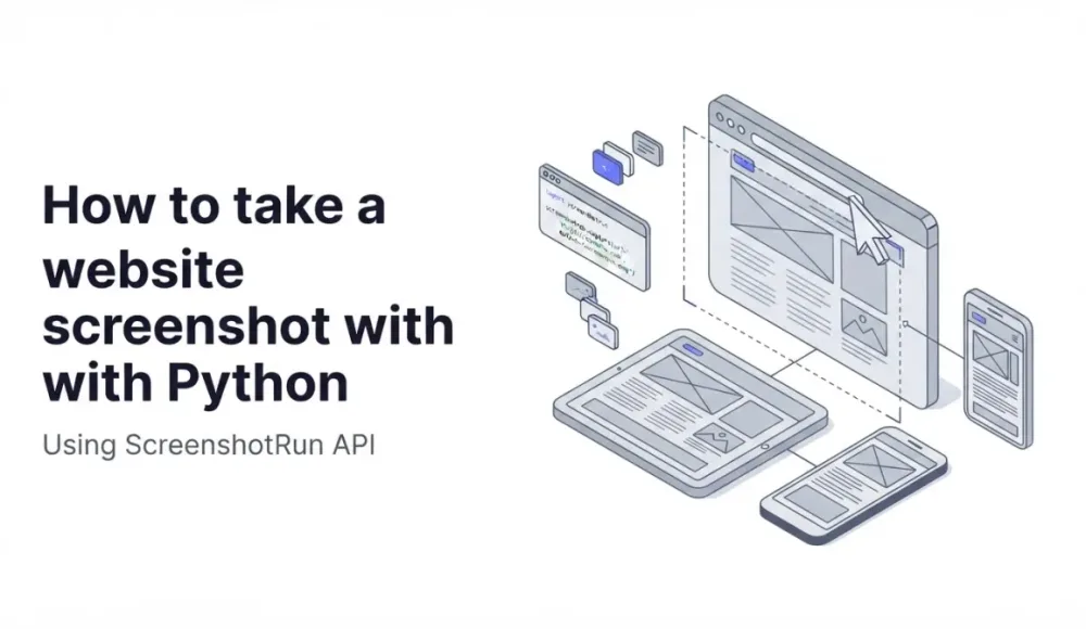 How to take a website screenshot with Python